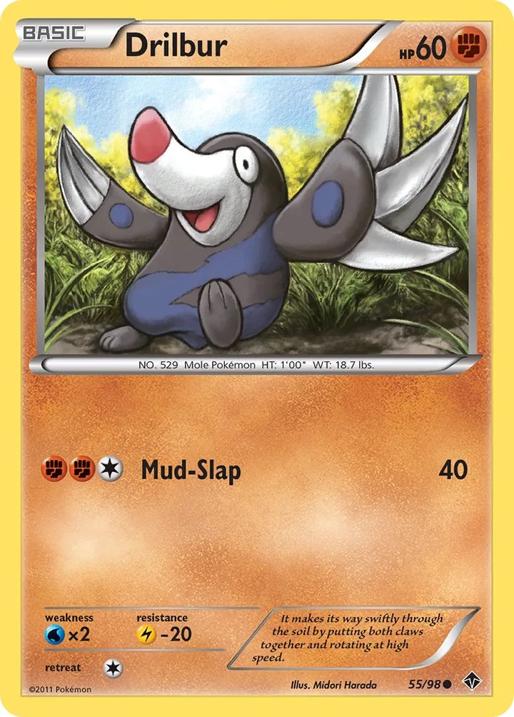 Drilbur, Emerging Powers 55/98