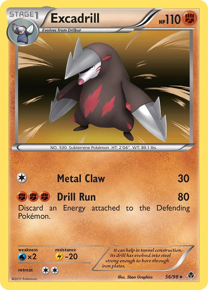 Excadrill, Emerging Powers 56/98