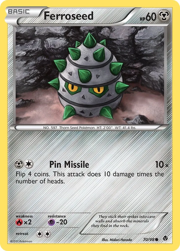 Ferroseed, Emerging Powers 70/98
