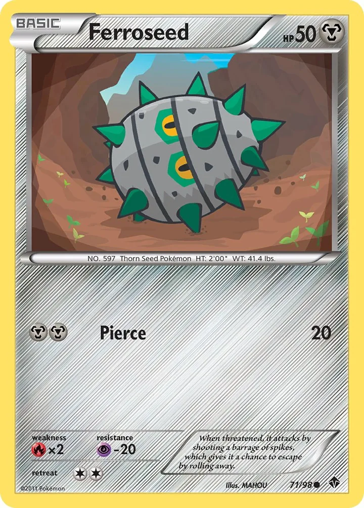 Ferroseed, Emerging Powers 71/98