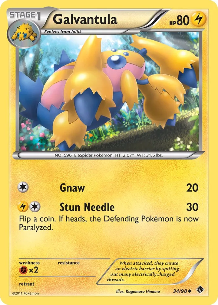 Galvantula, Emerging Powers 34/98