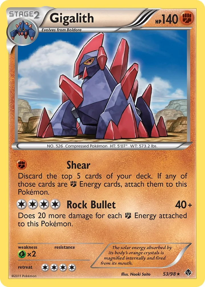 Gigalith, Emerging Powers 53/98