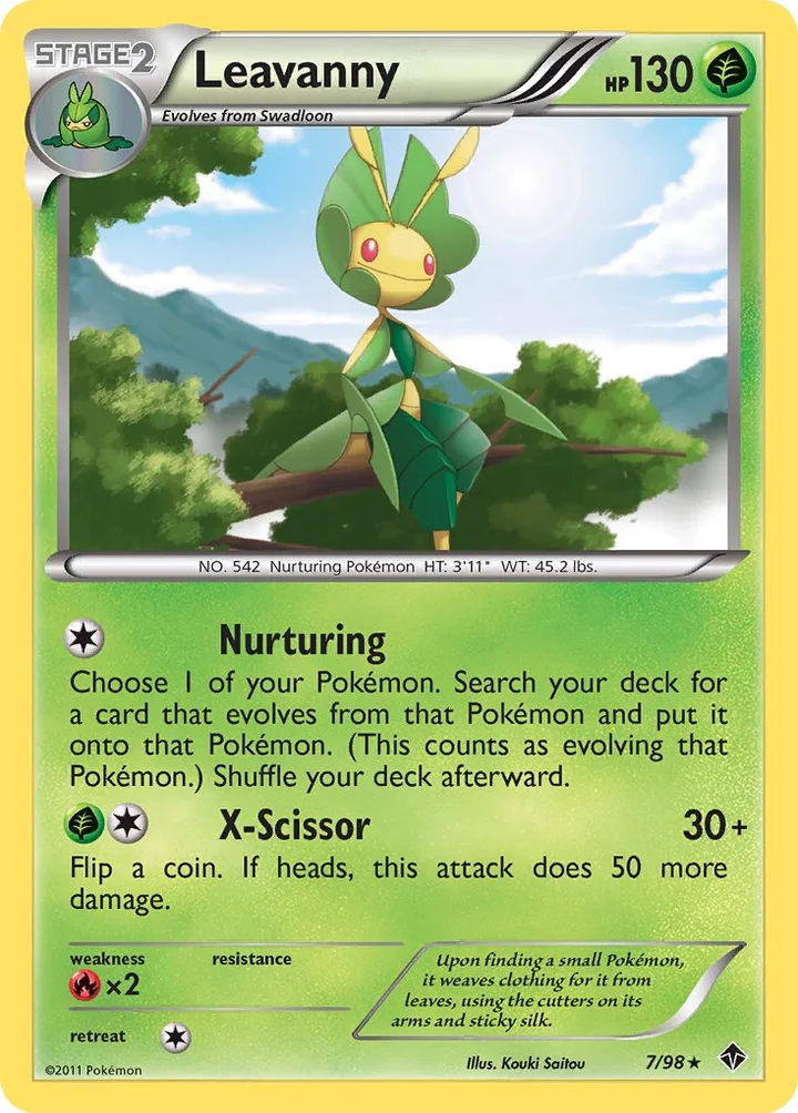 Leavanny, Emerging Powers 7/98