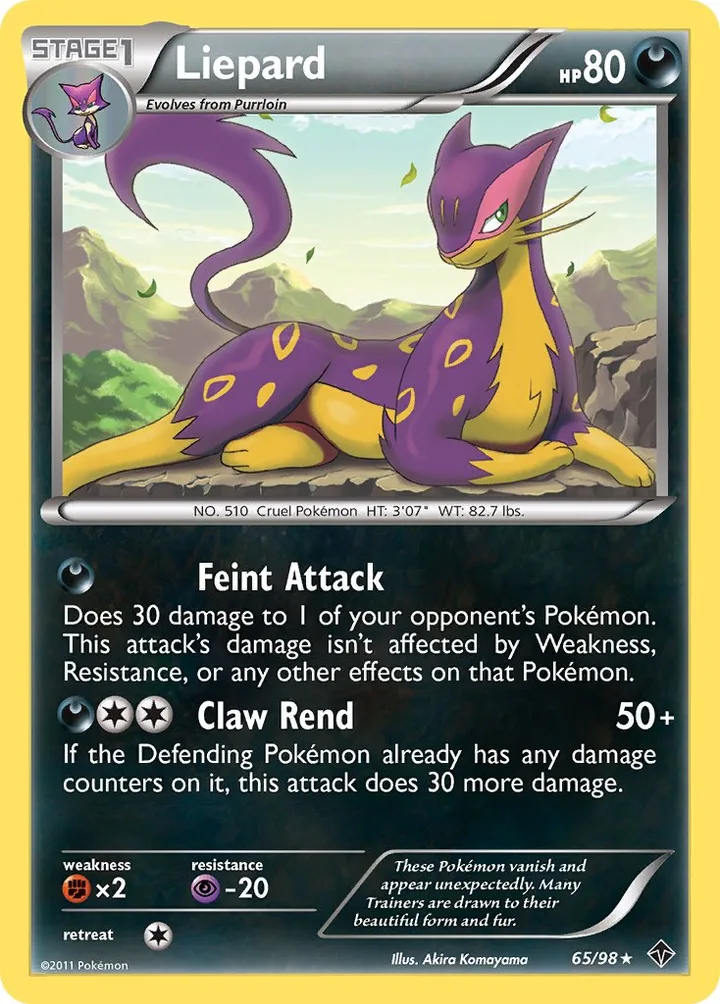 Liepard, Emerging Powers 65/98