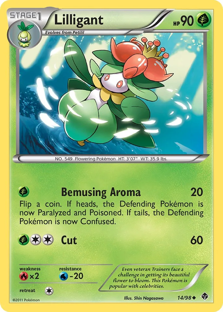 Lilligant, Emerging Powers 14/98