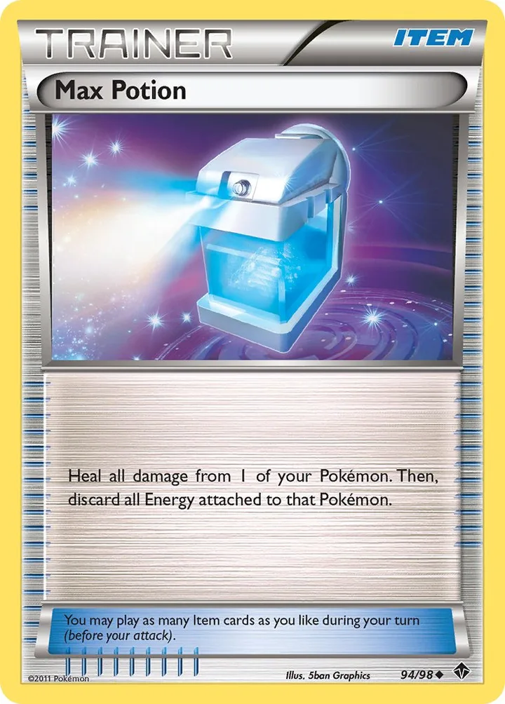 Max Potion, Emerging Powers 94/98