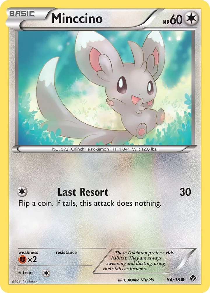 Minccino, Emerging Powers 84/98
