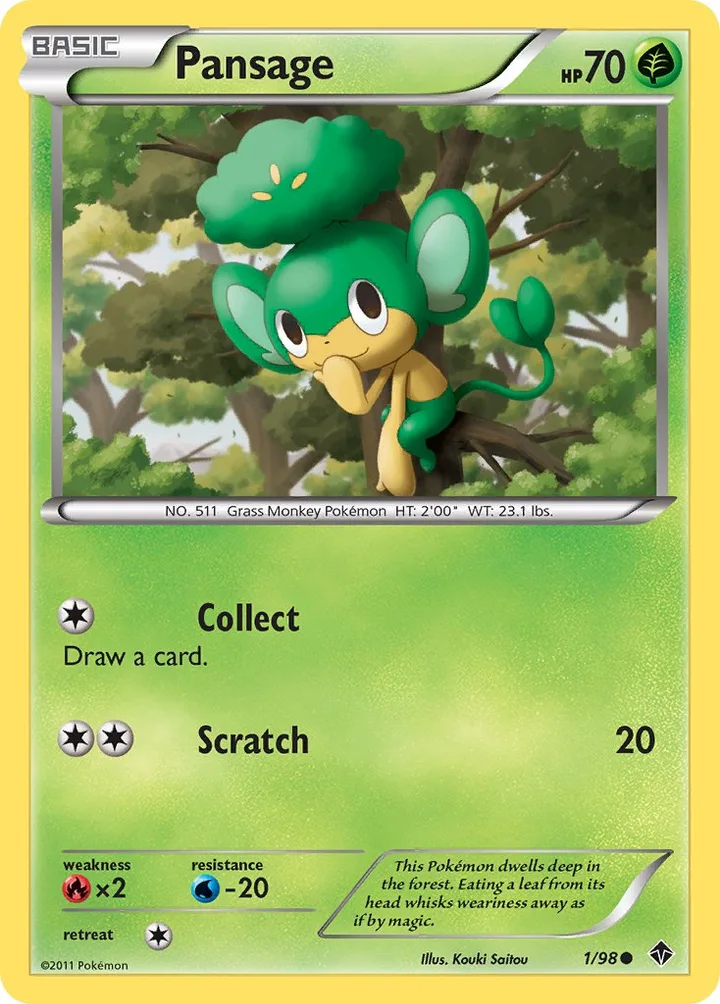 Pansage, Emerging Powers 1/98