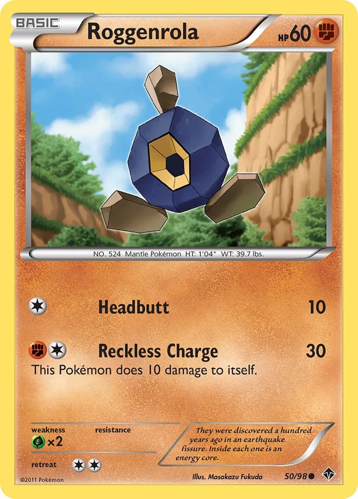 Roggenrola, Emerging Powers 50/98
