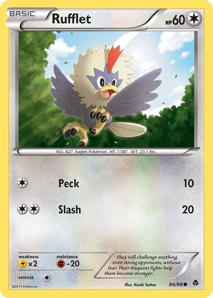 Rufflet, Emerging Powers 86/98