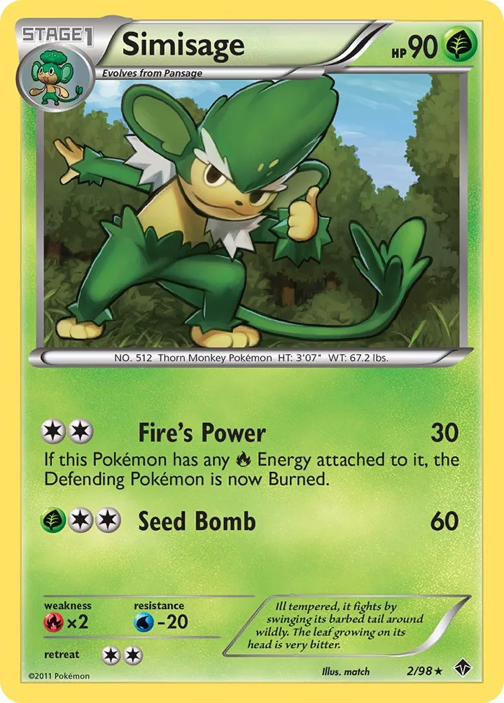 Simisage, Emerging Powers 2/98