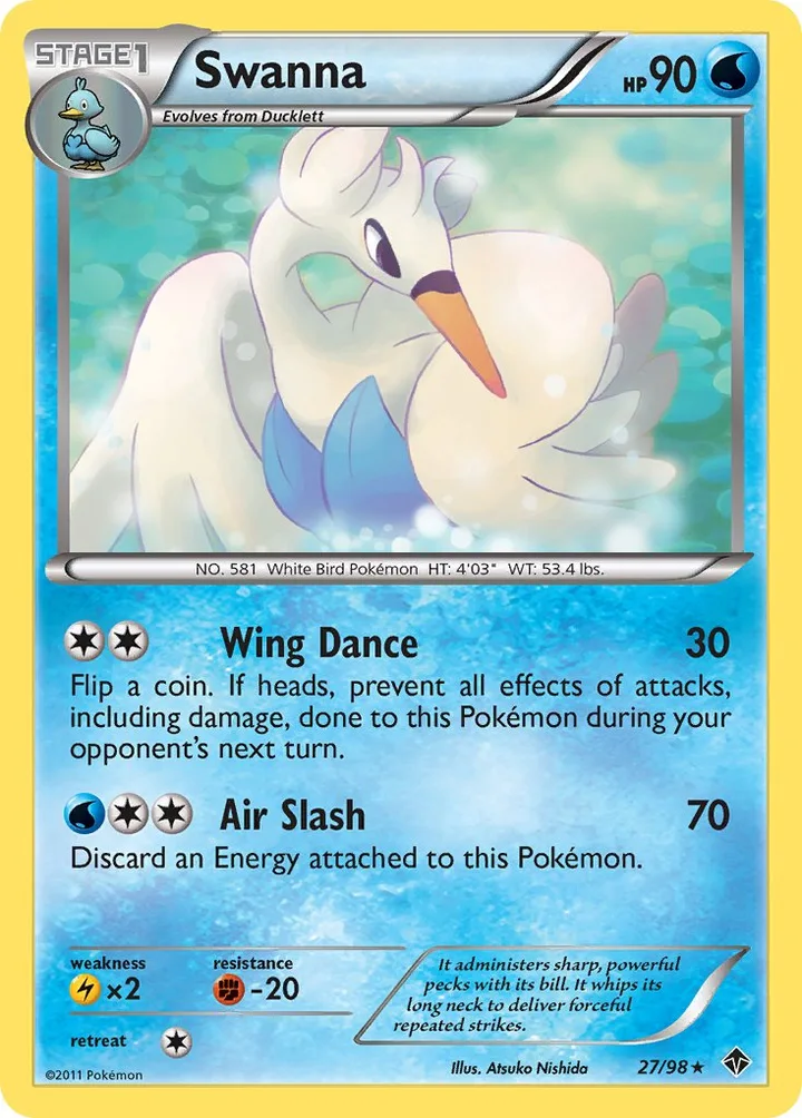 Swanna, Emerging Powers 27/98