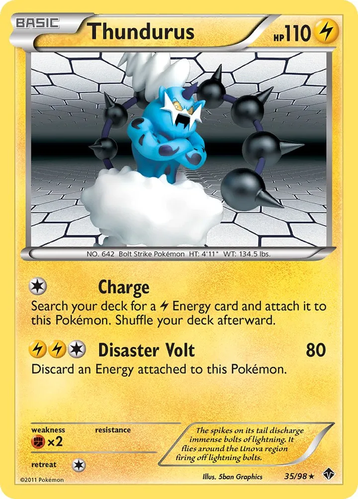 Thundurus, Emerging Powers 35/98