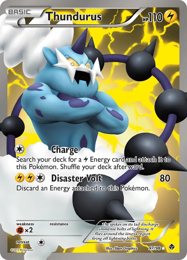 Thundurus, Emerging Powers 97/98