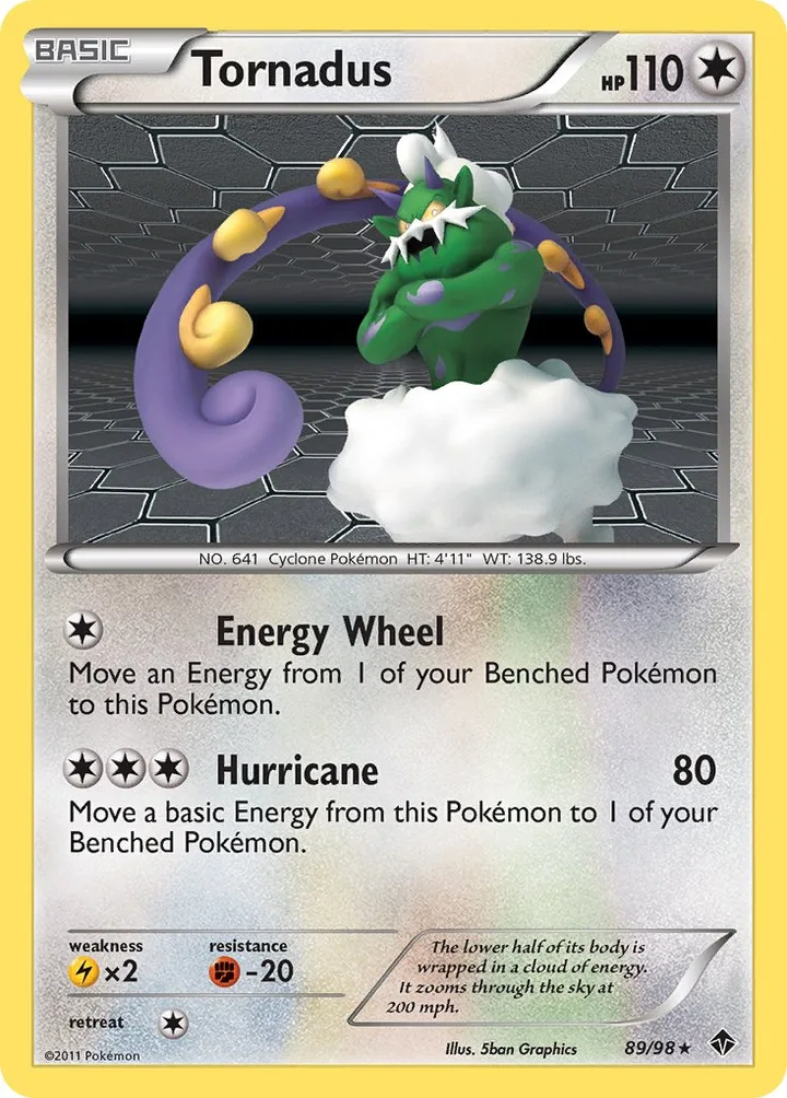 Tornadus, Emerging Powers 89/98