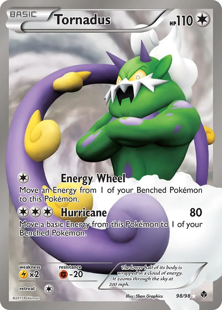 Tornadus, Emerging Powers 98/98