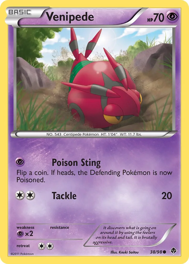 Venipede, Emerging Powers 38/98