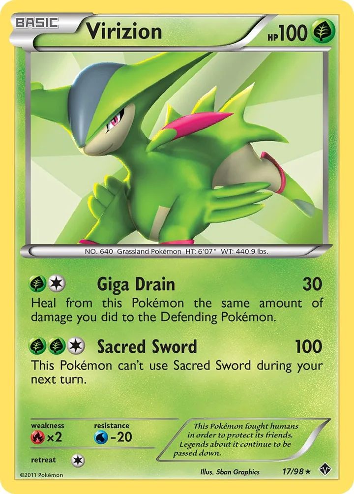 Virizion, Emerging Powers 17/98