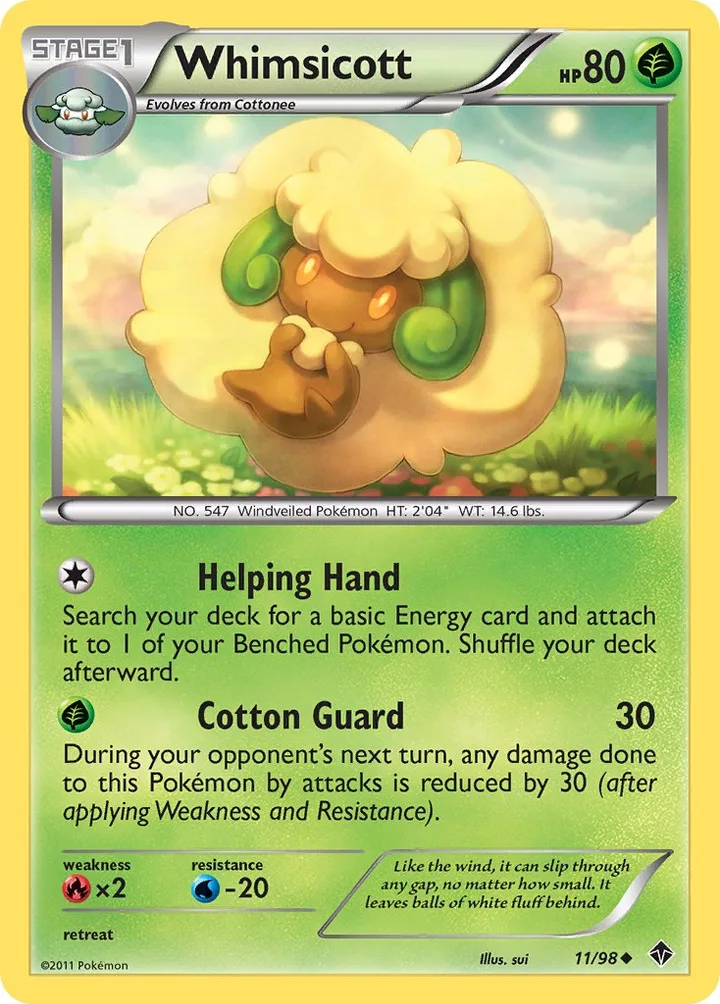 Whimsicott, Emerging Powers 11/98