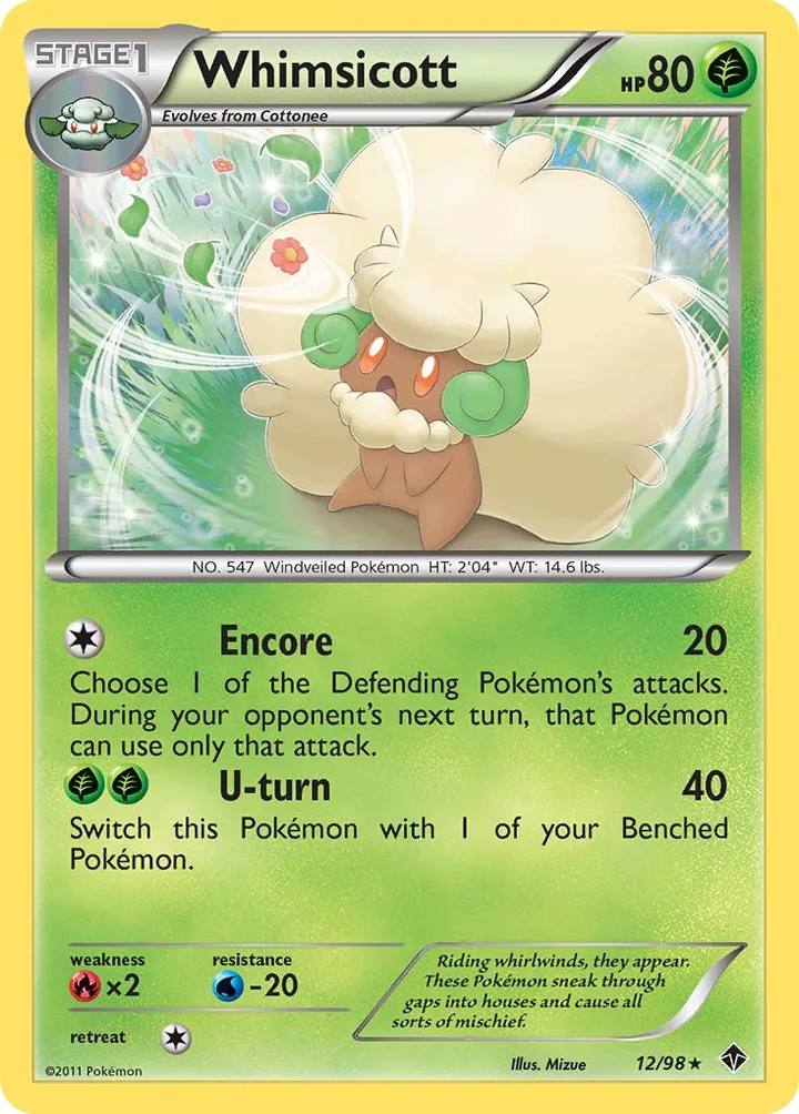 Whimsicott, Emerging Powers 12/98