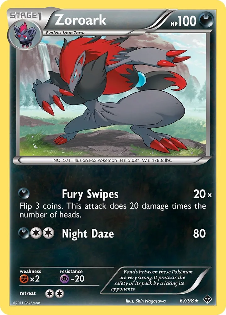 Zoroark, Emerging Powers 67/98