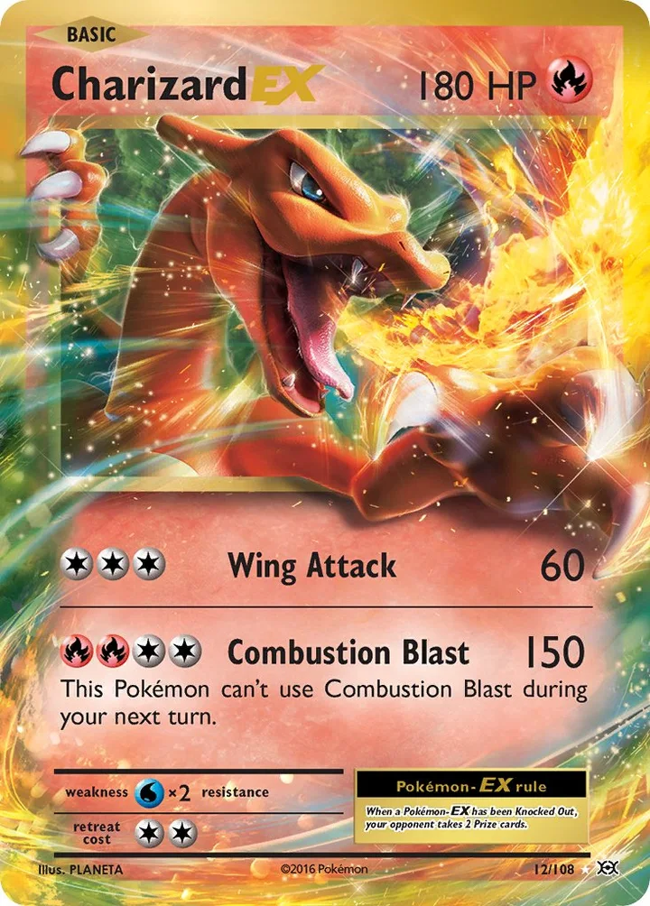 Charizard-EX, Evolutions 12/108