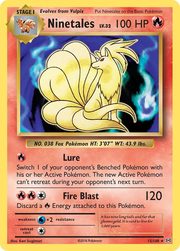 Ninetales, Evolutions 15/108