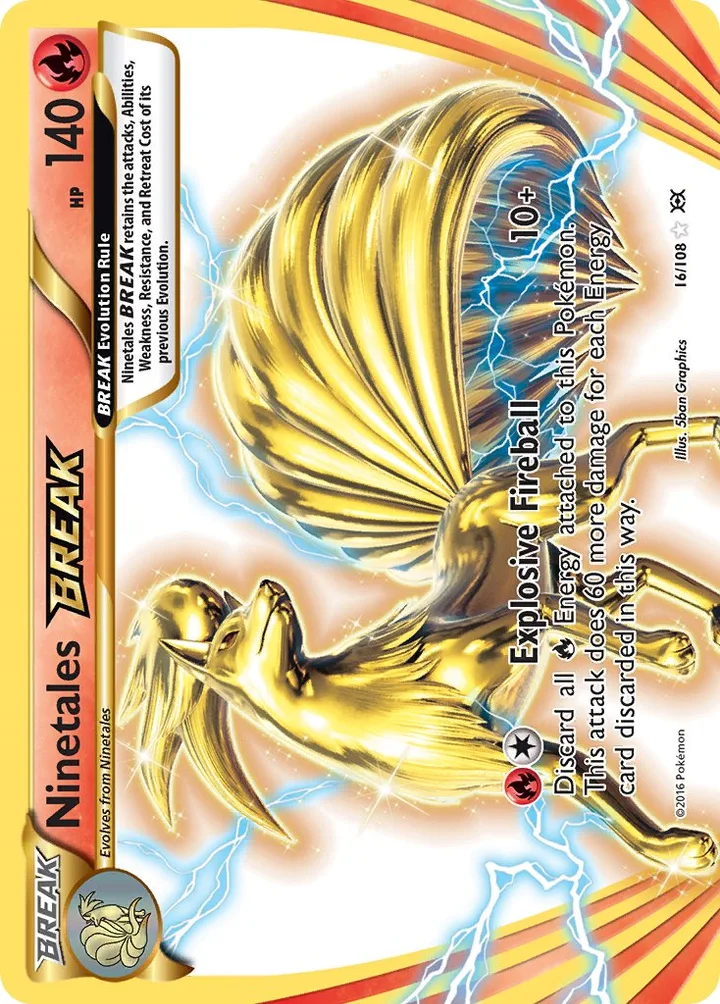 Ninetales BREAK, Evolutions 16/108