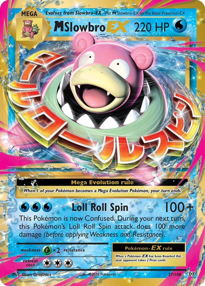 M Slowbro-EX, Evolutions 27/108