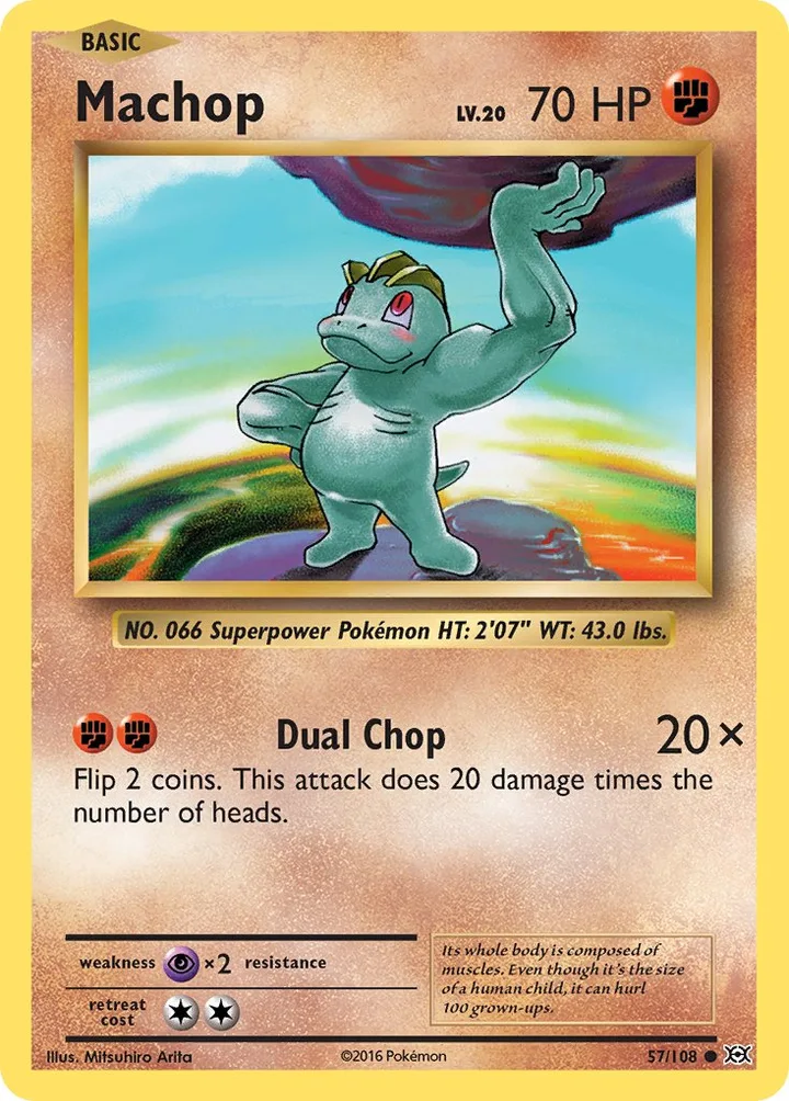 Machop, Evolutions 57/108