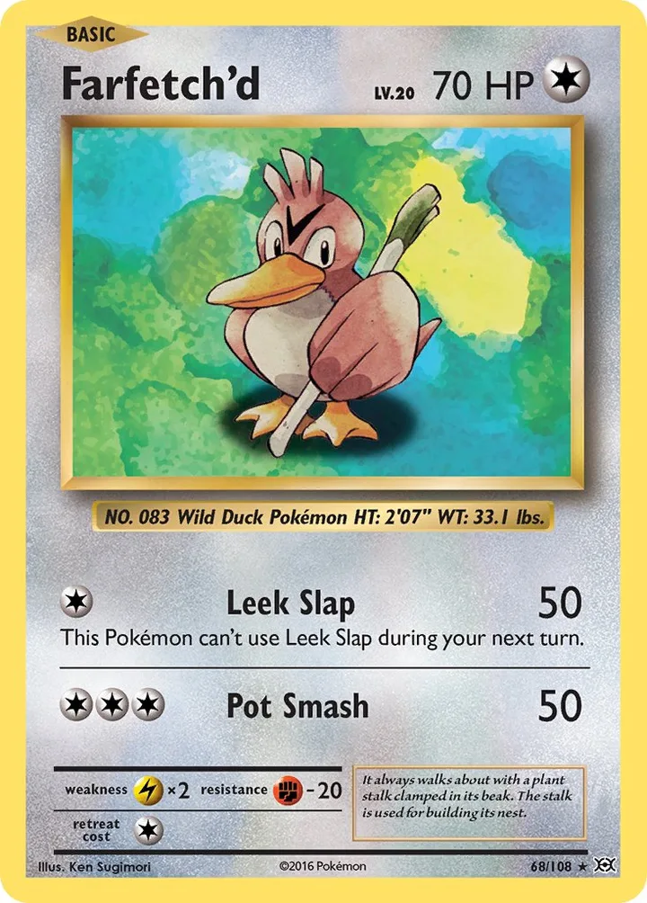 Farfetch’d, Evolutions 68/108