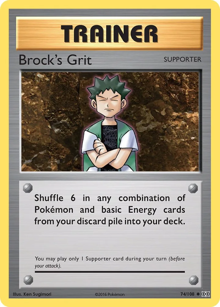 Brock’s Grit, Evolutions 74/108