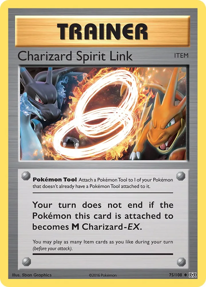 Charizard Spirit Link, Evolutions 75/108