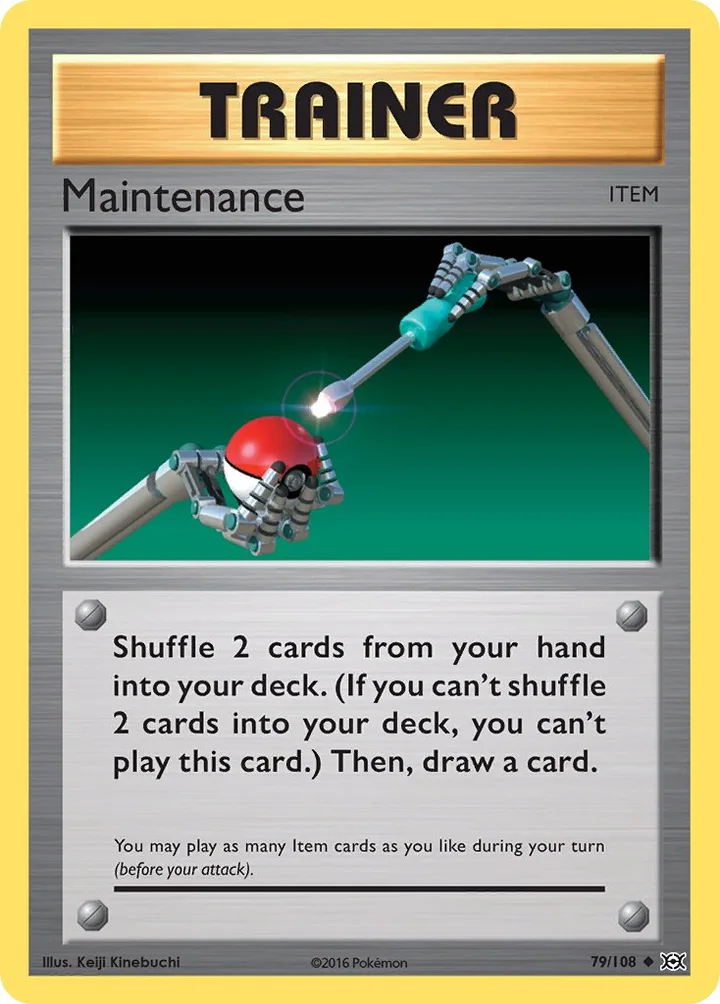 Maintenance, Evolutions 79/108