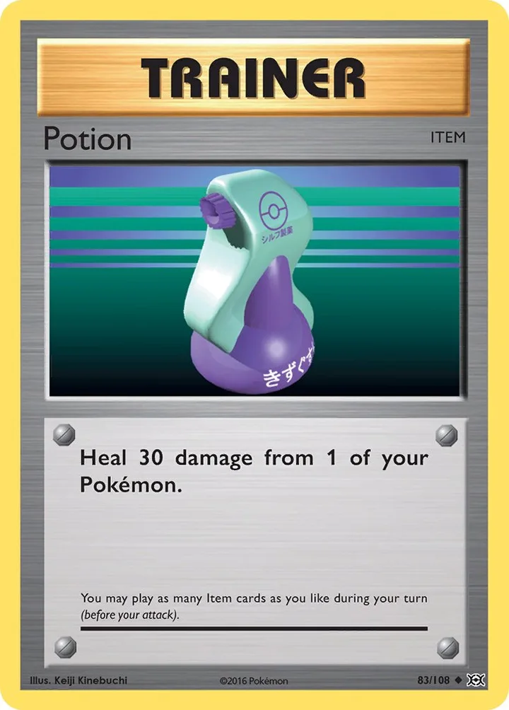 Potion, Evolutions 83/108