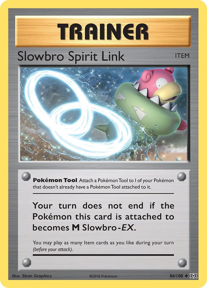 Slowbro Spirit Link, Evolutions 86/108