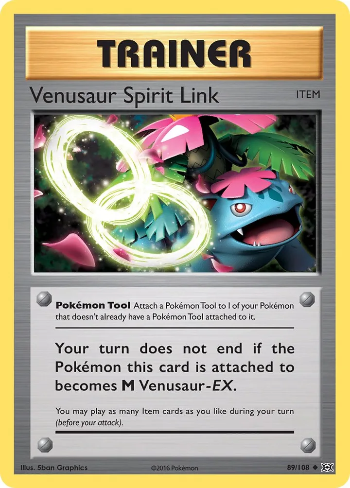 Venusaur Spirit Link, Evolutions 89/108