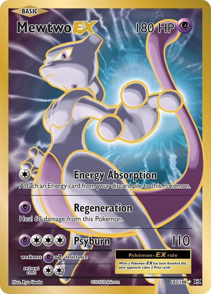 Mewtwo-EX, Evolutions 103/108