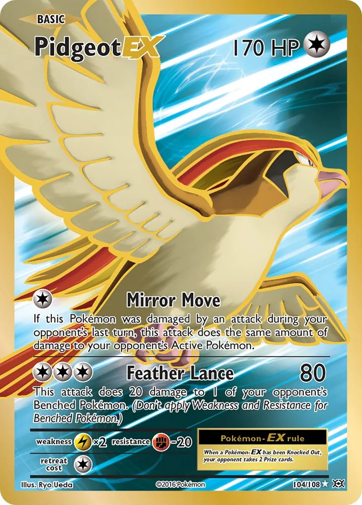 Pidgeot-EX, Evolutions 104/108