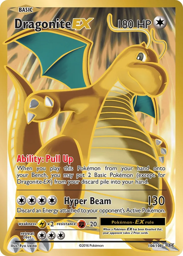 Dragonite-EX, Evolutions 106/108