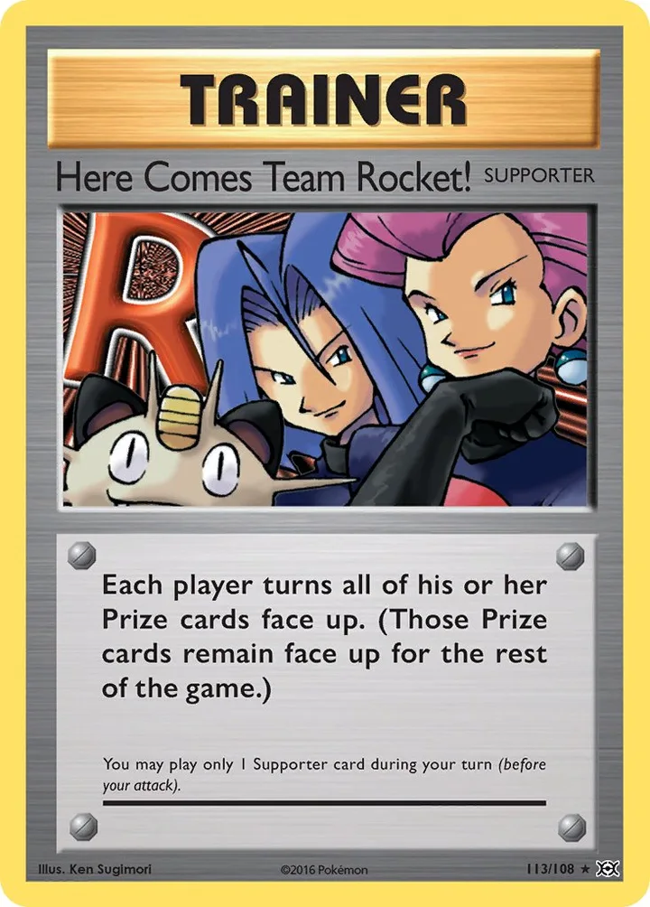 Here Comes Team Rocket!, Evolutions 113/108