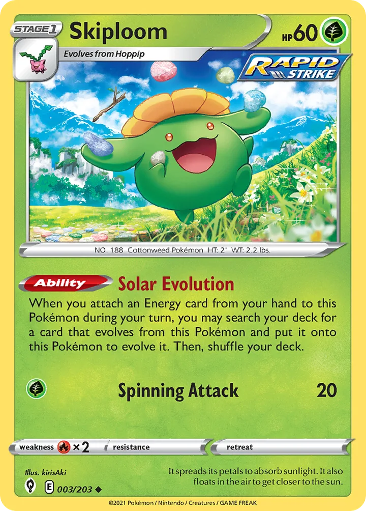 Skiploom, Evolving Skies 003/203