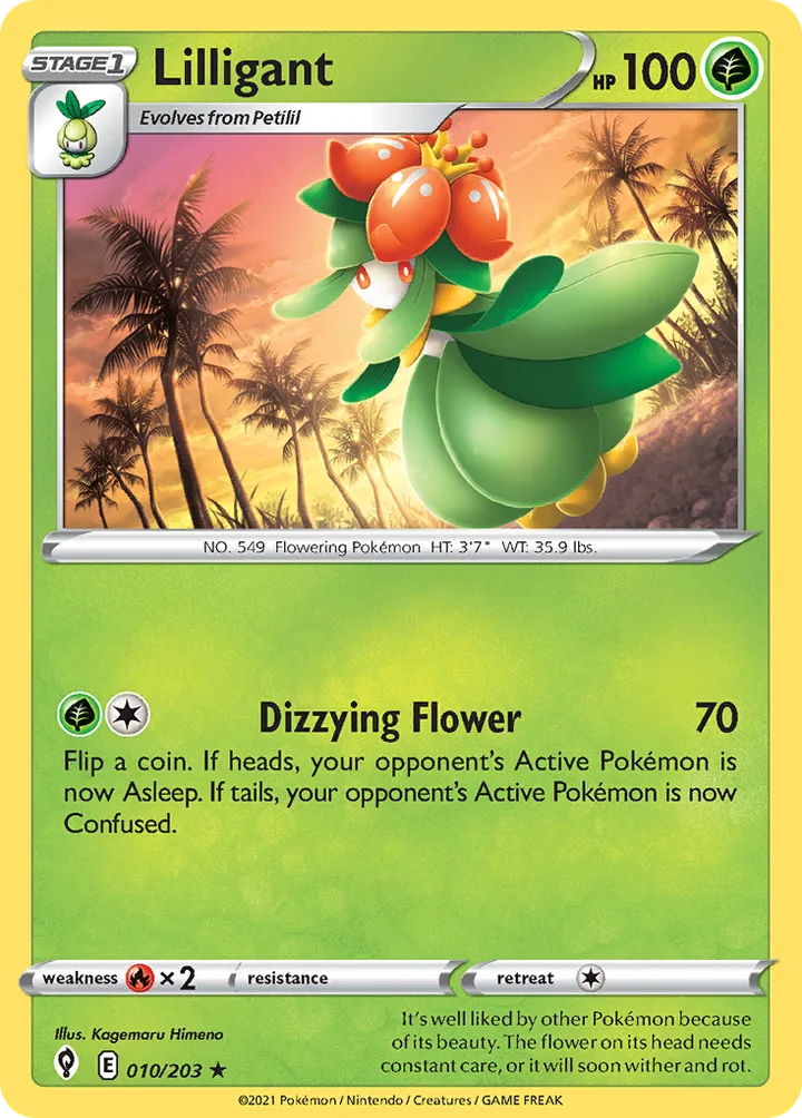 Lilligant, Evolving Skies 010/203
