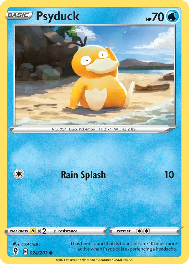 Psyduck, Evolving Skies 024/203