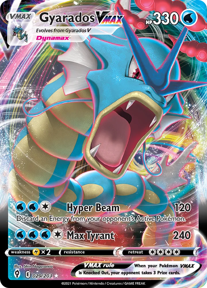 Gyarados VMAX, Evolving Skies 029/203