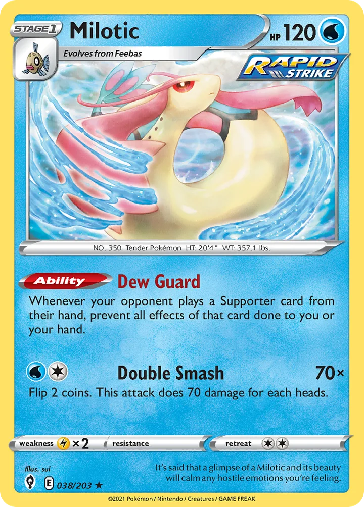 Milotic, Evolving Skies 038/203