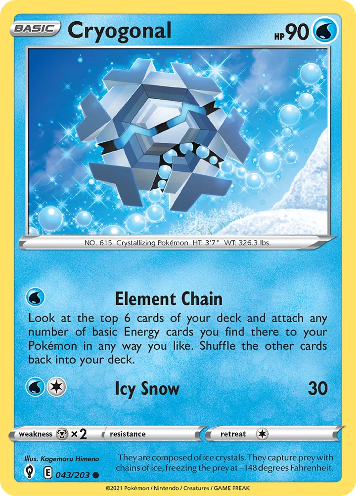 Cryogonal, Evolving Skies 043/203