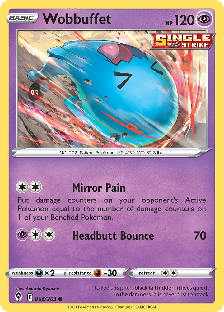 Wobbuffet, Evolving Skies 066/203