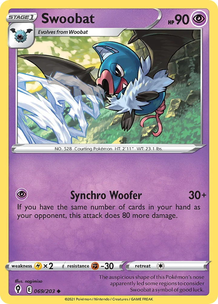 Swoobat, Evolving Skies 069/203