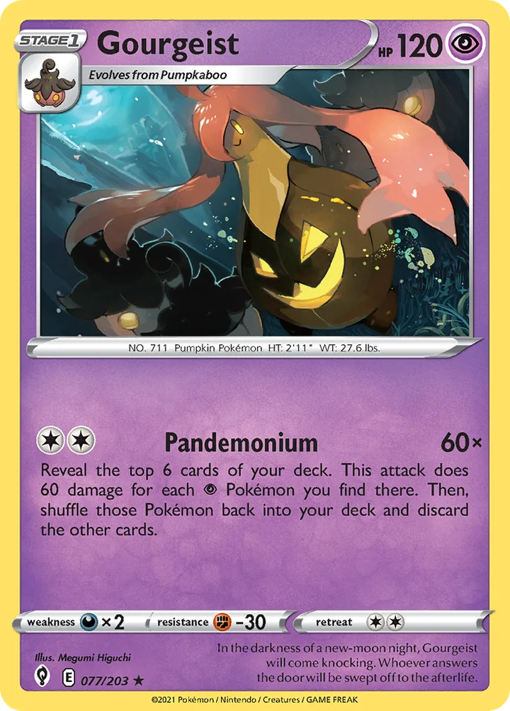 Gourgeist, Evolving Skies 077/203